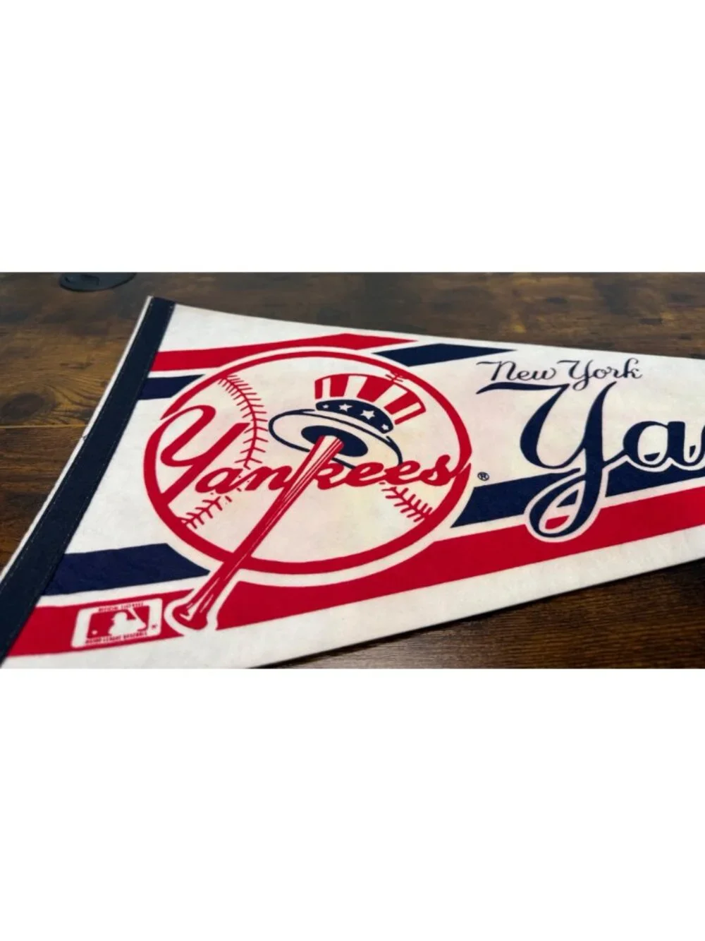 New York Yankees Vintage Felt Pennant MLB Baseball Memorabilia 30 inches